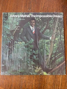 Johnny Mathis The Impossible Dream LP 1969 Columbia Records JazzPop Vocal Shrink - Picture 1 of 5