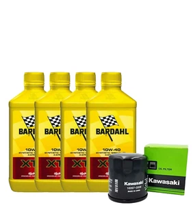 TAGLIANDO KAWASAKI Z 900 2017 AL 2020 BARDAHL XTC 10W40 FILTRO OLIO ORIGINALE - Imagen 1 de 6