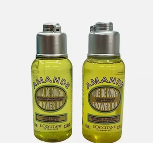 Aceite de ducha de almendras L'Occitane Amande Huile De Douche, tamaño de viaje, 2,5 fl. oz - Imagen 1 de 1