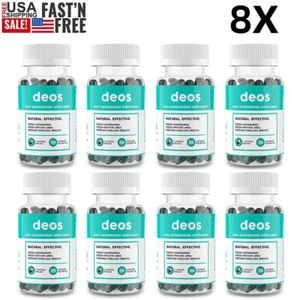 1-8X DEOS Internal Deodorant For Full Body Deodorize Supplement - 30 Capsules - Picture 1 of 9