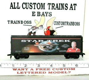HO SCALE CUSTOM LETTERED STAR TREK SERIES REEFER LOT 50001 PG11 🛸🛸🛸🛸 - Picture 1 of 12