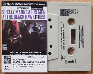 SHELLY MANNE - AT THE BLACK HAWK 1 (CONTEMPORARY OJC5656) 1991 USA CASSETTE JAZZ - Picture 1 of 3