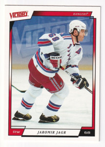 2006-07 UPPER DECK VICTORY HOCKEY- JAROMIR JAGR NO. 130 NEW YORK RANGERS