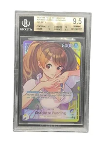 BGS 9.5 One Piece Card TCG Legends OP08-058 Charlotte Pudding Alt Art Leader - Picture 1 of 1