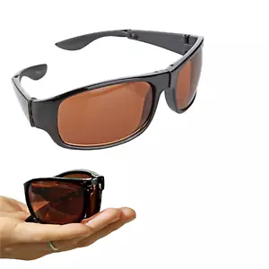 HD Vision Fold Aways Sonnenbrille Deluxe - 2er-Pack (schwarz) - Bild 1 von 6