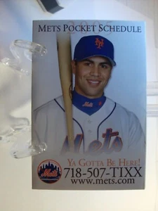 Calendario de bolsillo de béisbol 2005 de los Mets de Nueva York (Sch0026) - Imagen 1 de 2