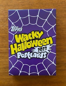 2023 Topps Wacky Packages "HALLOWEEN" Postcard Set (Right Twitch) + Box