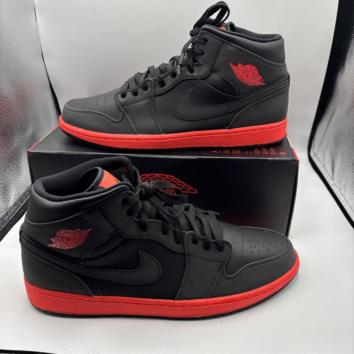 Jordan 1 Retro Mid Black Infrared for Sale | Authenticity Jordan 1 Retro Mid Black Infrared for Sale | Authenticity