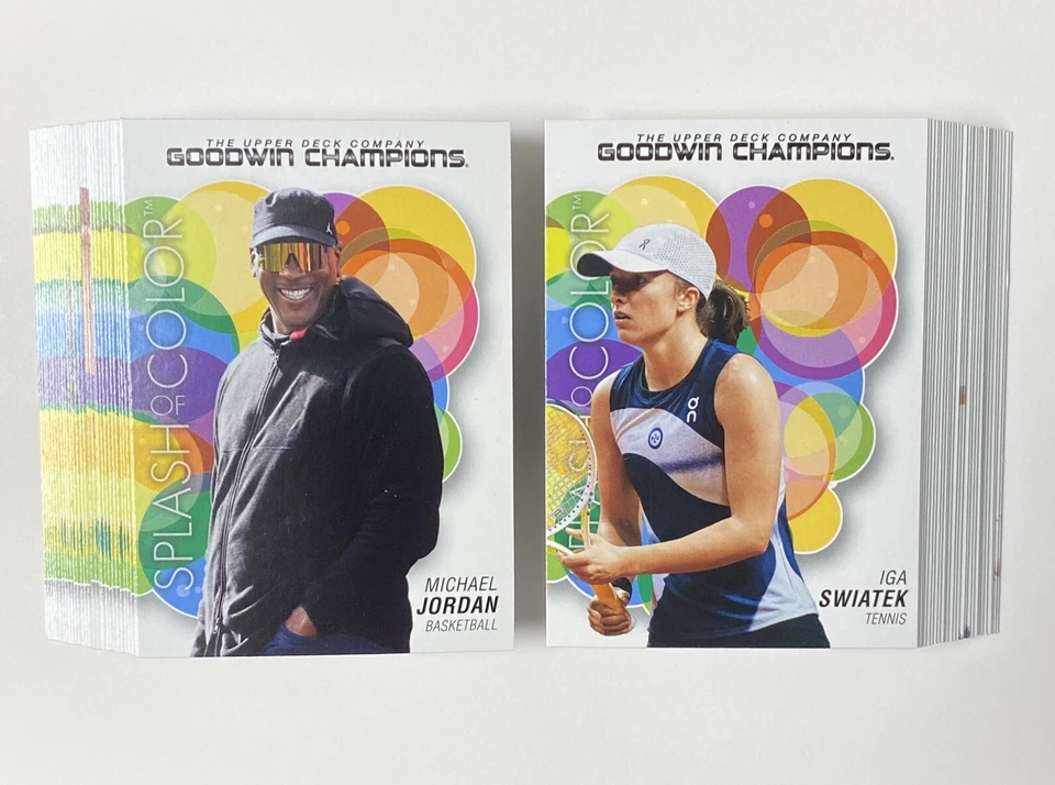 2023 UD Goodwin Champions Splash of Color Base Set Singles (Pick Your Own) - Image 1 of 1