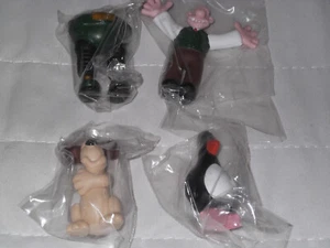 Wallace & Gromit - The Wrong Trousers 4 Mini Collectables In Box - Picture 1 of 2