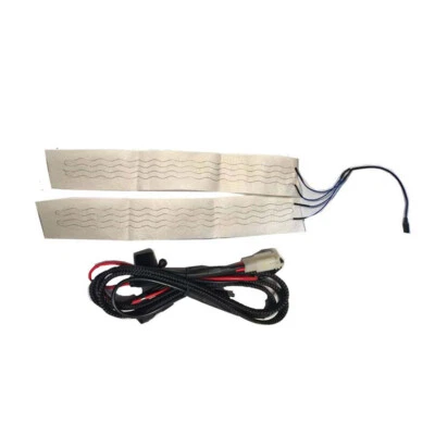 Carbon Fiber Car Steering Wheel Heating Pad LED Light Switch Control Heated 12V - Image 1 of 4