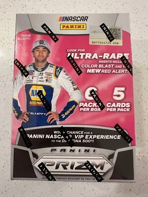 2022 Panini Prizm Racing NASCAR Blaster Box Blue & Carolina Exclusive 30 Cards - Image 1 of 3