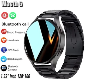 smartwatch Orologio 6 Business Smartwatch da uomo da 1,32 pollici 128 * 160 - Afbeelding 1 van 6