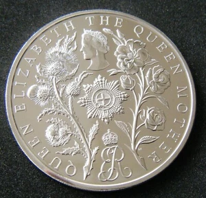 2025 Queen Elizabeth The Queen Mother BU £5 Five Pound Coin - In stock - Picture 1 of 2
