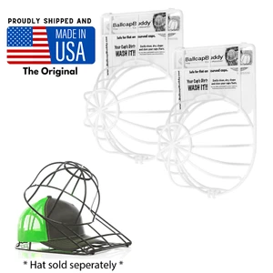Ballcap Buddy Cap Washer Hat Washer Ball Cap Cleaner 2-pack white - Made in USA - Picture 1 of 10
