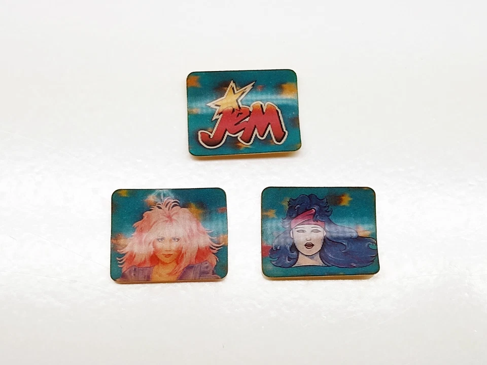 Muñeca vintage JEM and the Holograms Star Stage PIEZAS TV pegatinas Hasbro 1986 Foto 1 de 1