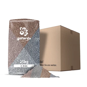 Lavamulch Garten Terasse Boden Vulkan Eifel Gehweg Natur Steine 2-8mm 25kg Sack - Bild 1 von 9