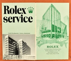 ROLEX Servicegarantie komplett leer/ offen 60er Jahre - Bild 1 von 6