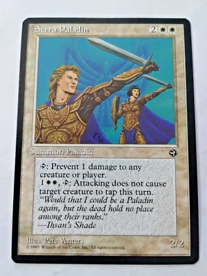 MTG Serra Paladin Homelands Regular Common - Uncirculated - Image 1 of 3