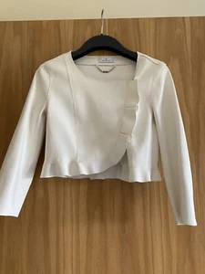 motivi leather like cropped jacket Size 6 Brand New - Picture 1 of 5