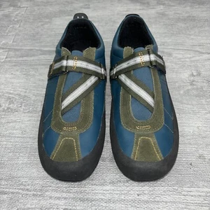 Kenneth Cole Reaction Shoes Womens Size 7 Blue Vegan Leather Straps RM00107LW - Picture 1 of 12