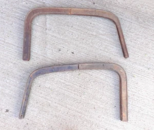 1936 1937 1938 Chevy Truck DOOR WINDOW GARNISH MOLDINGS Original GM pair - Picture 1 of 19
