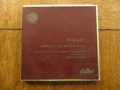 Amsterdam Concertgebouw Orch – Mozart Symphony No. 40 In G Minor - 7" Box Set Foto 1 de 4