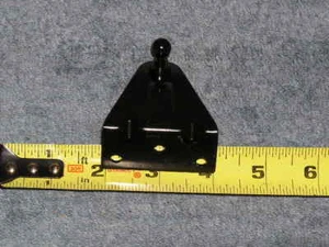 RV Trailer Camper HD Gas Strut Shock Lift Spring Prop Ball Mount Bracket Base - Picture 1 of 5