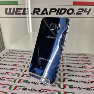 S83_SAMSUNG GALAXY S6 EDGE SCHERMO ROTTO/SCOCCA ROTTA BLOCCATO DA PIN - Foto 1 di 3