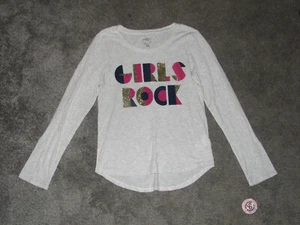 SO Camiseta Manga Larga Niñas Rock Niñas Talla 10 NUEVA - Imagen 1 de 3