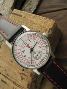 Vintage Rare Watch RAKETA Symbol of Medicine Snake Bowl Russian USSR Mechanics - Picture 1 of 7