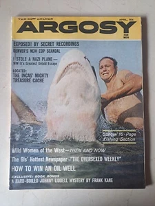 REVISTA HOMBRE ARGOSY ABRIL 1962 VINTAGE - Imagen 1 de 6