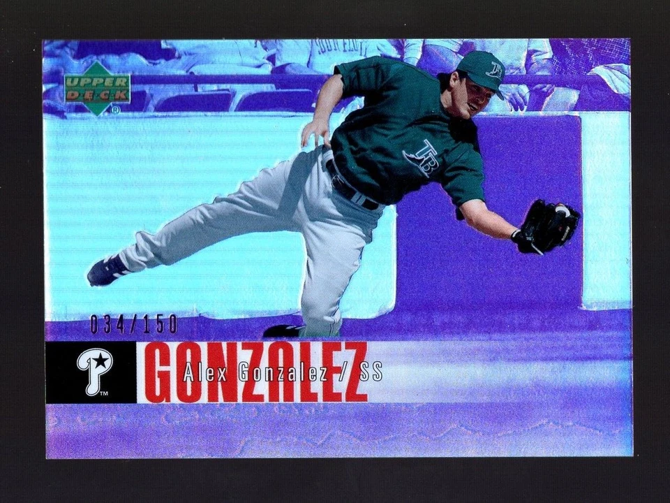 2006 UPPER DECK SPECIAL F/X PURPLE #435 ALEX GONZALEZ 34/150 PHILLIES - Image 1 of 1