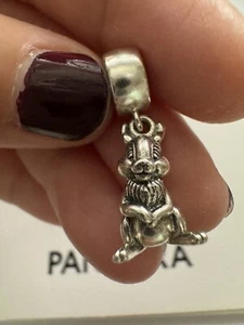 Genuine Pandora Disney Thumper Bunny Pendant Charm Rabbit Dangle #796342 - Picture 1 of 9
