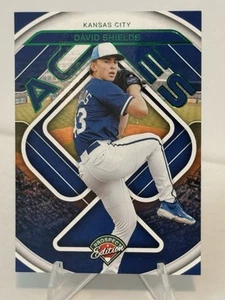 2024 Panini Prospect Edition Aces Green Foil #8 David Shields, KC Royals - Picture 1 of 2