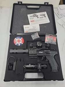 Walther Nighthawk .177 Cal. Air Pistol w/Accessories and Case - Picture 1 of 9