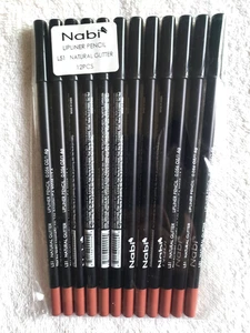 Lipliner Pencil Natural Glitter Color 12 Lipliner Pencils Lot 7 Inches Long - Picture 1 of 3