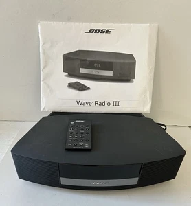 Bose Wave III Radio Only With Remote And Manual Works Great - Picture 1 of 7