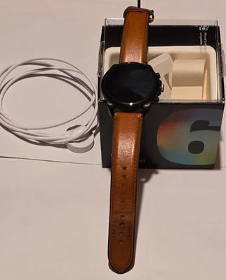 FOSSIL Smartwatch Gen 6  Herren mit Lederarmband OVP - Bild 1 von 4