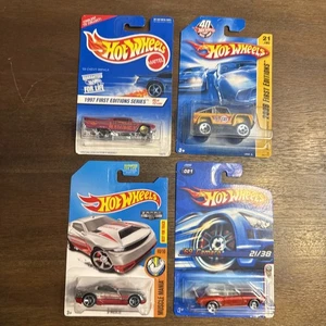 Hot Wheels Lot of (4) 1959 Impala, First Edition, Bronco, D-Muscle, 69 Camaro - Picture 1 of 6