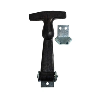 BUYERS WJ201U SET OF 2 RUBBER U STEM HOOD CATCHES AND BRACKETS - Image 1 of 4