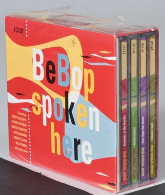 BeBop Spoken Here 4 CD Box Set w Booklet NEW 97 Tracks Jazz Various Artists - Image 1 of 4