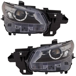 Pair Headlights Driving Head lights Headlamps Set of 2 Driver & Passenger Side - Picture 1 of 12