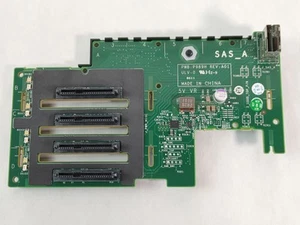 Dell PowerEdge R910 4-Bay 2.5 in SAS HDD SFF Backplane T466H - Picture 1 of 6