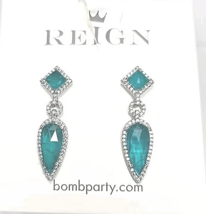 Bomb Party Reign Villain Collection Earrings RBP7642 “They Want Their Queen” - Picture 1 of 3