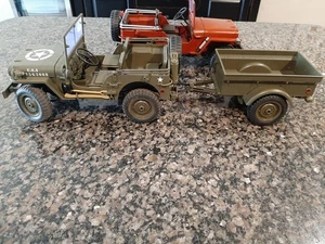JJRC C8815 1/10 Scale Willys Jeep Trailer & More Bantam T3-C 1/4 Ton Trailer - Picture 1 of 7