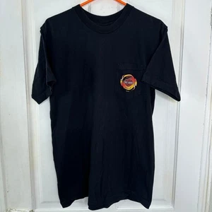 T-shirt vintage Harley Davidson concessionario moto Albuquerque quasi nuova adulto L nera Y2K - Foto 1 di 7