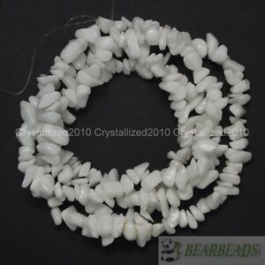 Natural Gemstone 5-8mm Chip Beads Lapis Hematite Turquoise Malachite Coral 35"