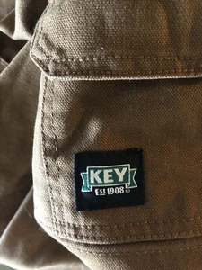 Mono con tirantes sin forro premium Key Apparel marrón 210,28 para hombre - talla 38x30 nuevo - Imagen 1 de 2