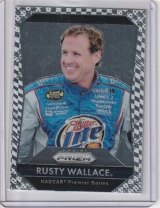 Rusty Wallace 2016 Panini Prizm Checkered Flag